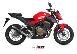 Mivv GP RVS Black Honda CB 500 F 2016